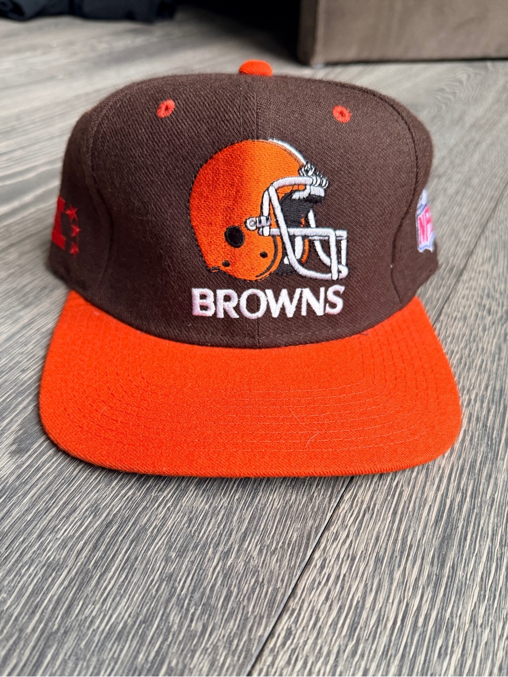 Vintage Cleveland Browns Starter The Natural Fitted Hat Size 7 1/8
